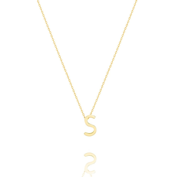 Gold Letter Necklace