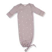 Merino Newcomers Baby Gown Taupe Nature