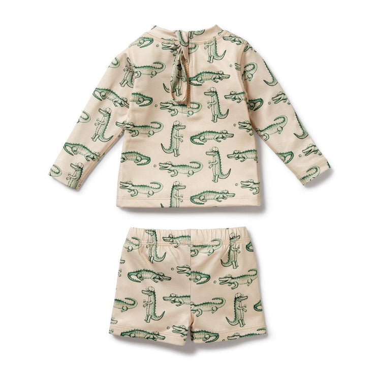 Little Croc Rashie Swimset