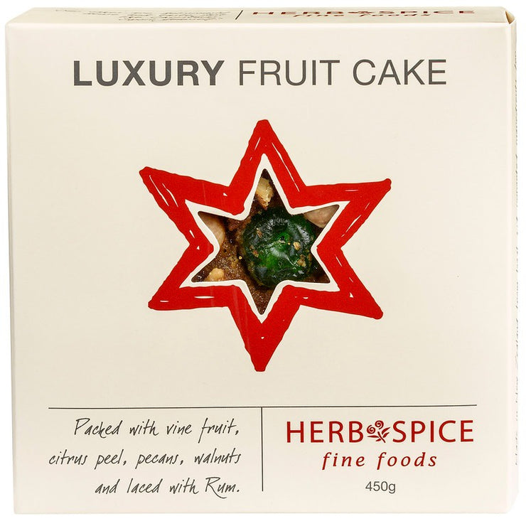 Round Luxury Fruit Cake