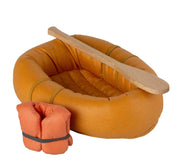 Maileg Mouse Rubber Boat - Dusty Yellow