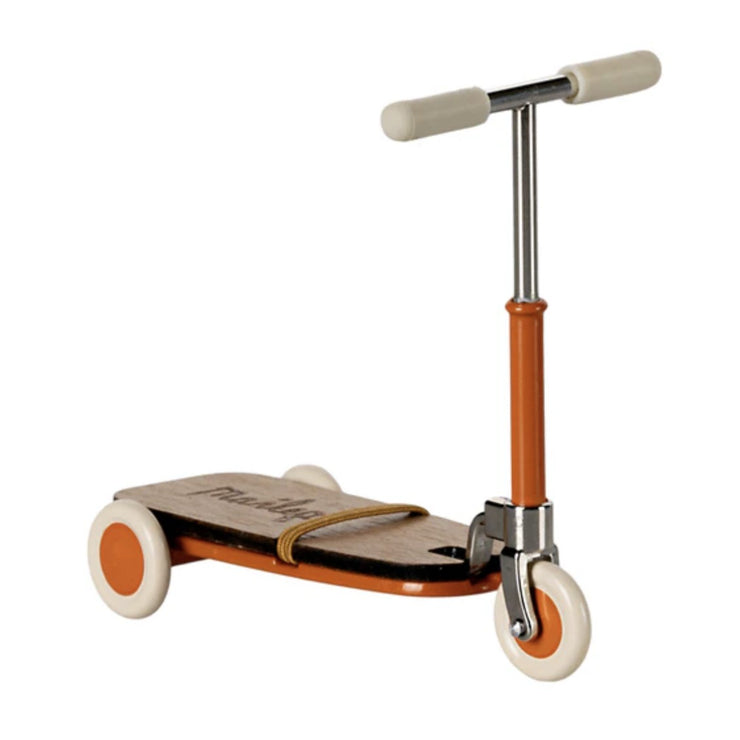 Maileg Kick Board Scooter - Mouse Orange