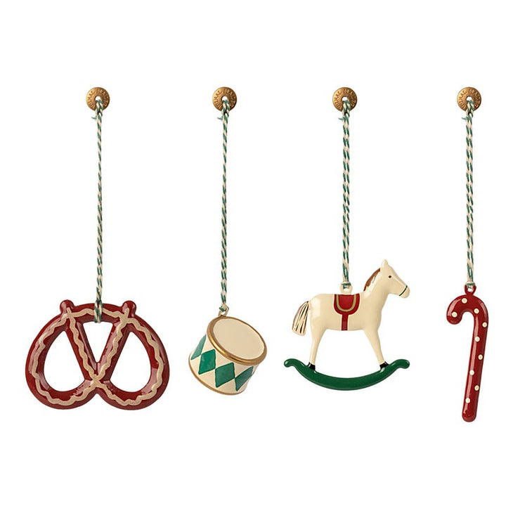 Maileg Metal Ornament - Peters Christmas Set