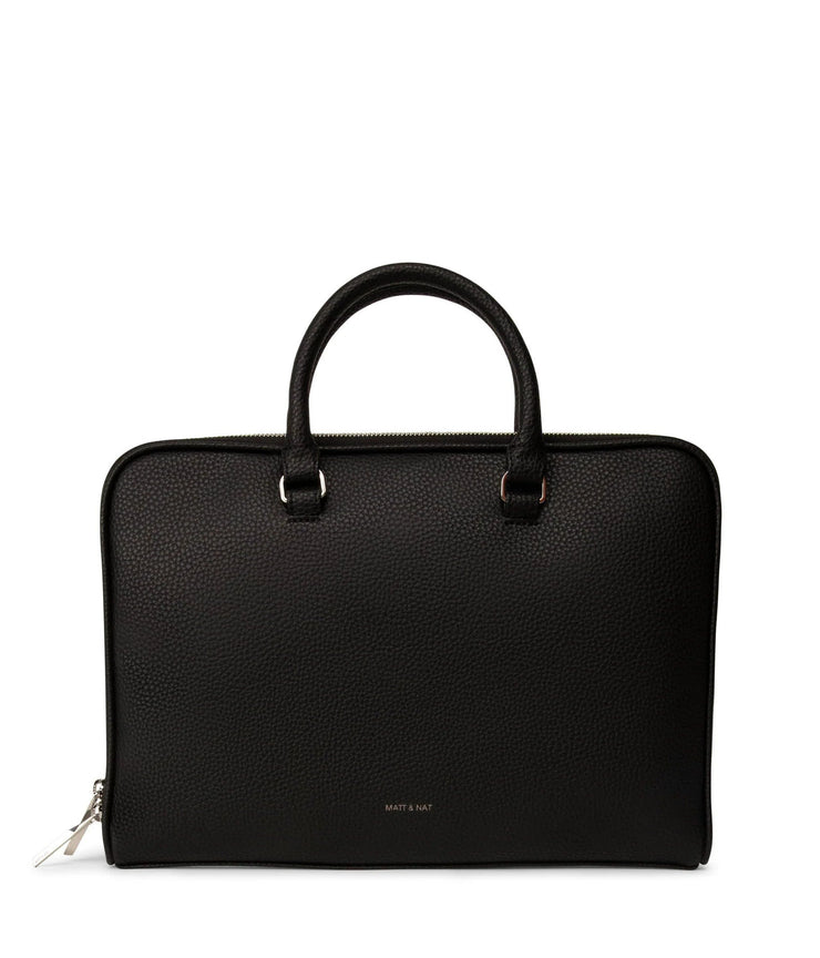 Vegan Briefcase - Holder Purity Black