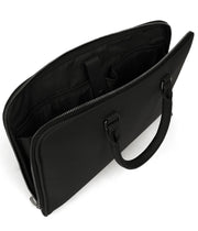 Vegan Briefcase - Holder Purity Black