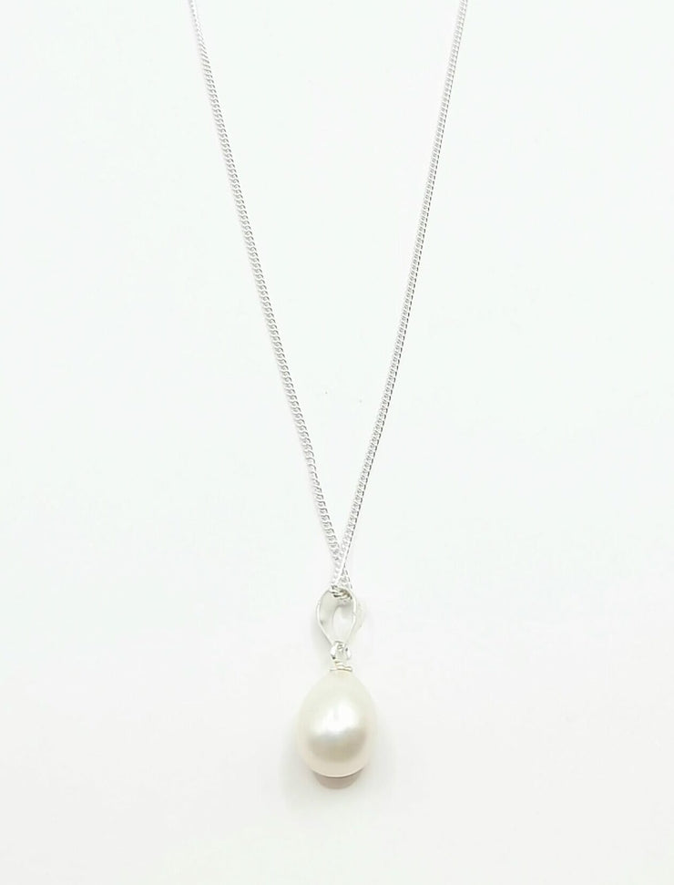 Sterling Silver Fresh Water Pearl Necklace