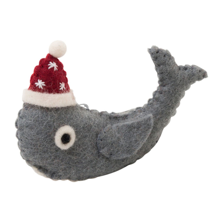 Hanging Christmas Decorations: Grey Whale