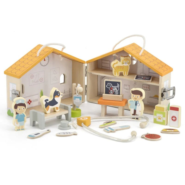 Wooden Pet Hospital