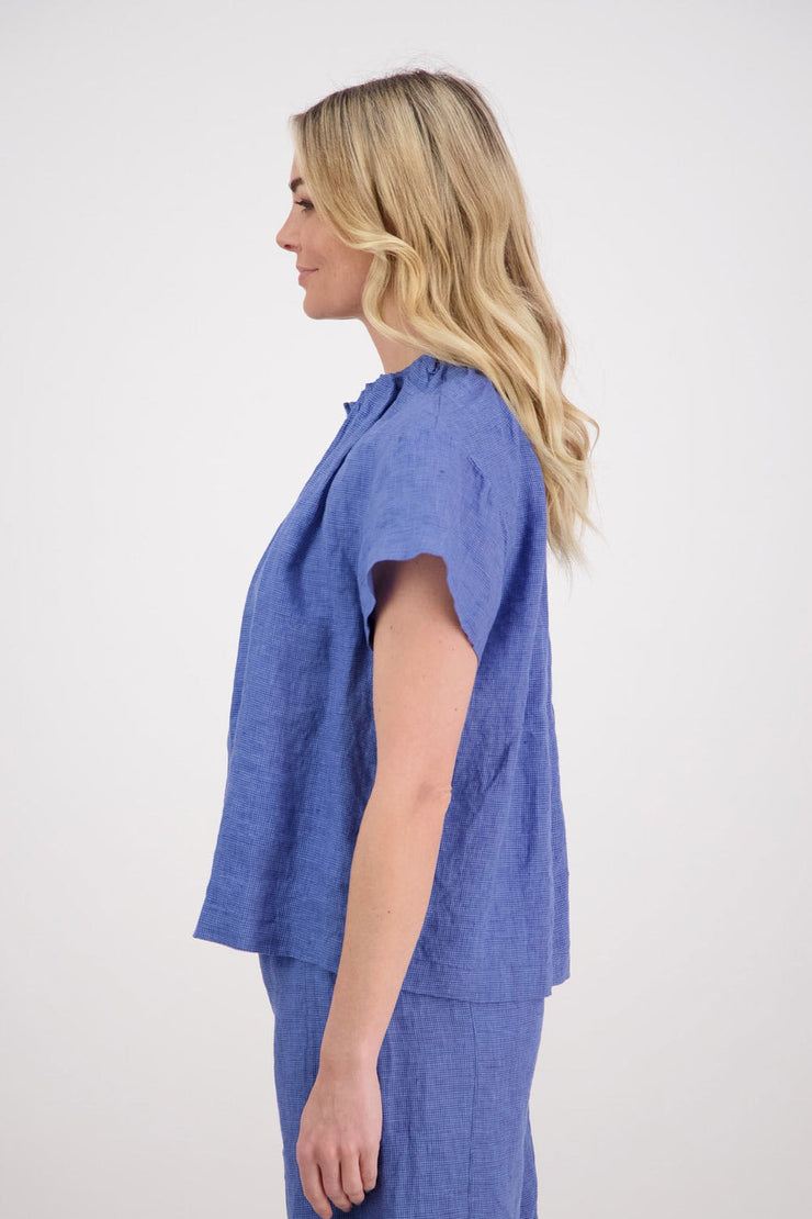 Briarwood Pip Top -  Bright Blue