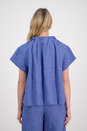 Briarwood Pip Top -  Bright Blue