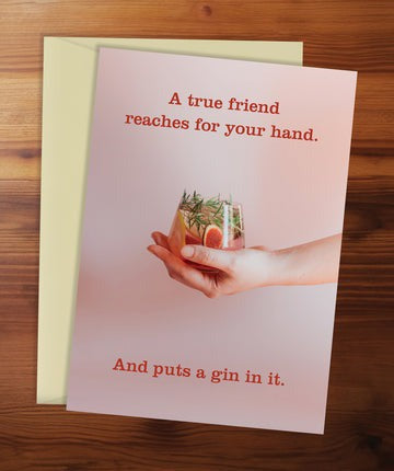 Put A Gin In It -  Card