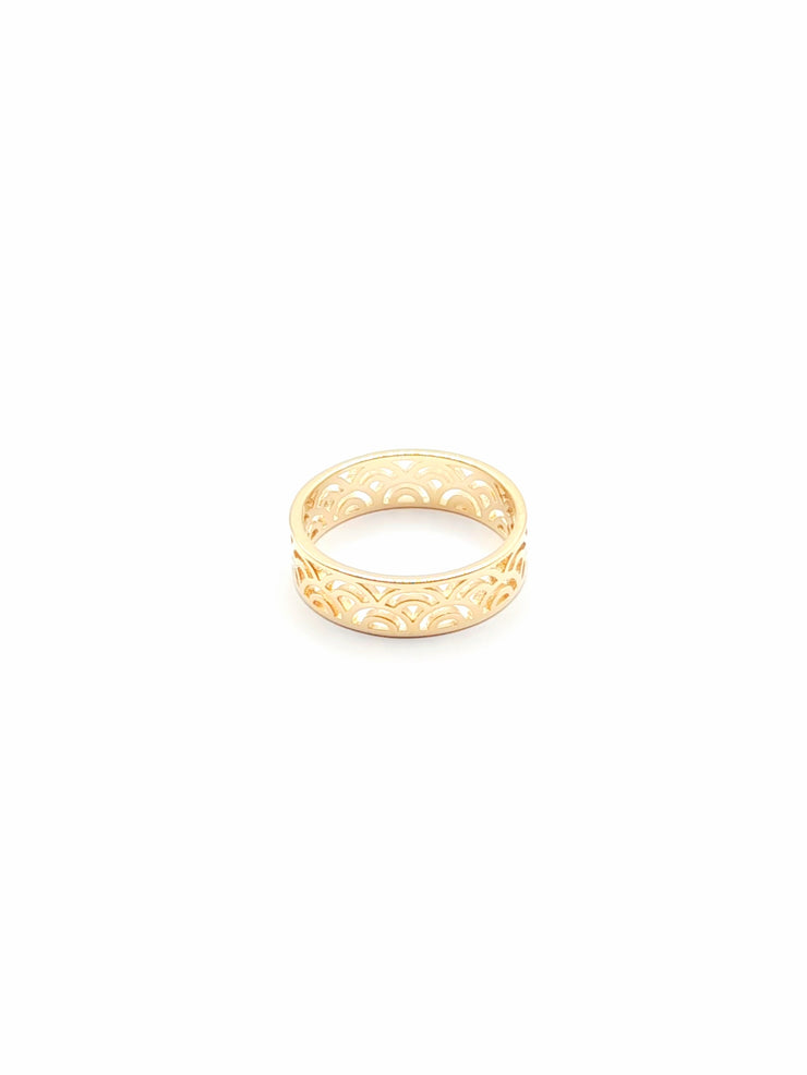 18K French Gold Japonaise Ring