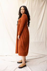 Fennel Dress - Chestnut