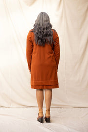 Fig Dress - Chestnut