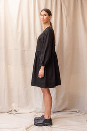 Sebastian Denim Dress - Black