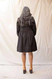 Sebastian Denim Dress - Black