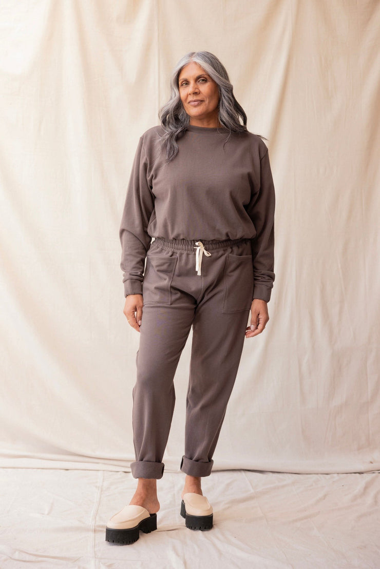 Travel Trackpant - Charcoal