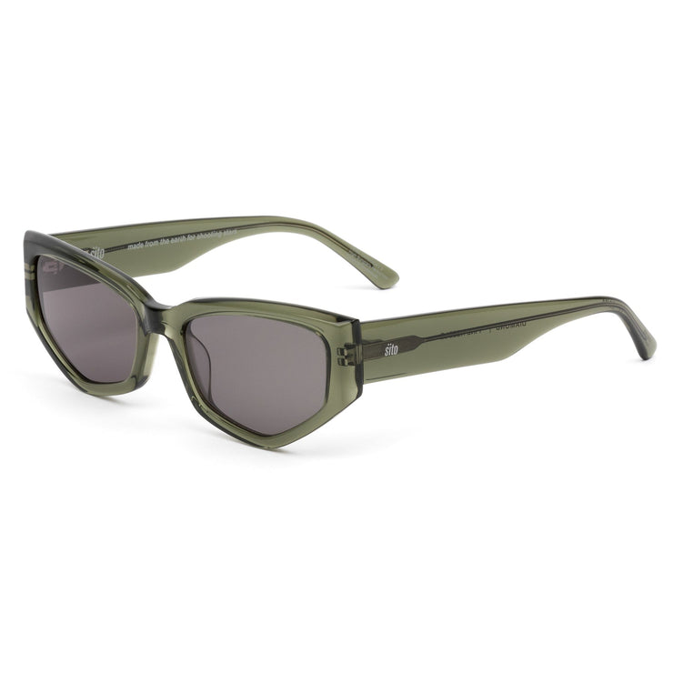 Sito Diamond Sunglasses - Pine Needle/Grey