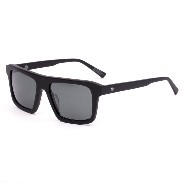 Sito GT Sunglasses - Matt Black/Iron Grey Polarised