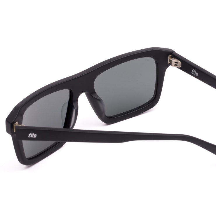 Sito Harlow Sunglasses - Black Grey Gradient Polar