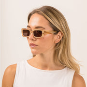 Sito Odessa Sunglasses - Havana Lotus/Coffee