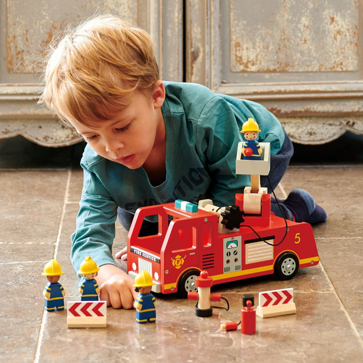 Wooden Fire Engine