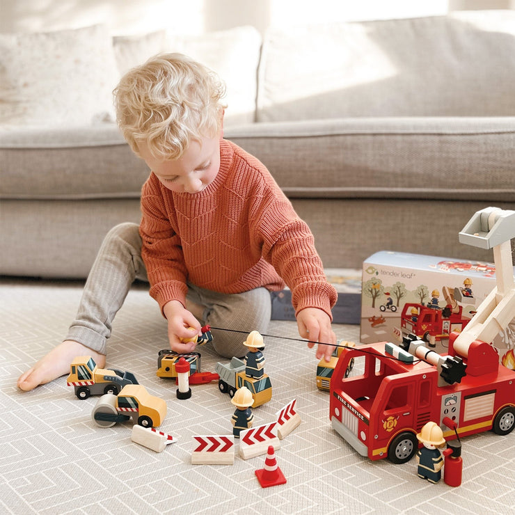 Wooden Fire Engine