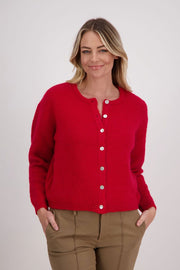 Briarwood Violet Cardigan - Red