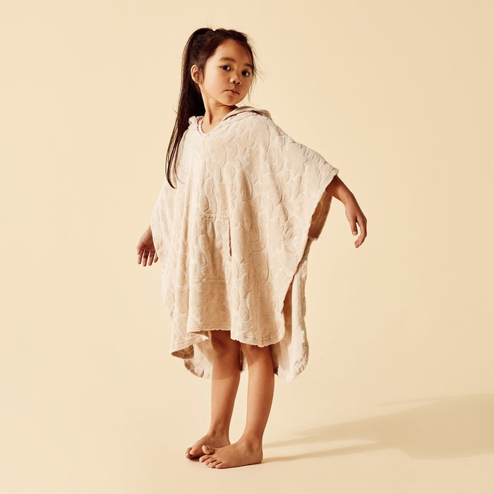 Pattern Play Organic Terry Hooded Poncho