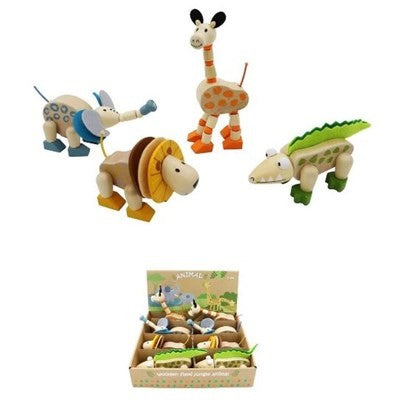 Wooden Flexi Zoo Animals