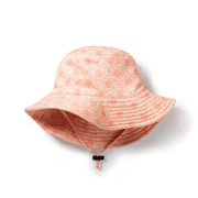 Amelie Floral Swim Sun Hat