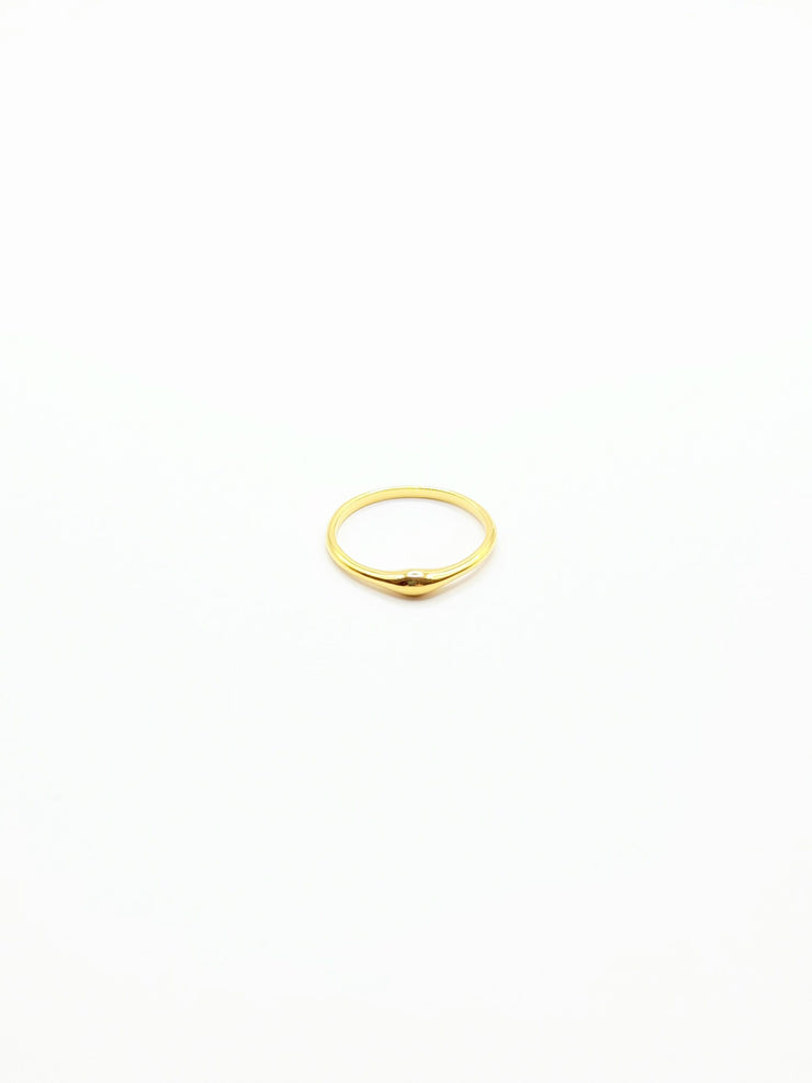 18K Gold Plated Palladium Awa Ring