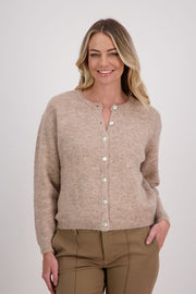 Briarwood Violet Cardigan - Taupe