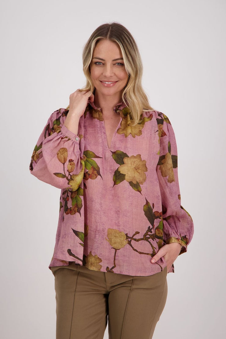 Briarwood Harper Shirt - Pink Floral COMING SOON