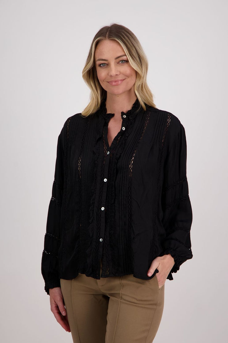 Briarwood Hilda Shirt - Black COMING SOON