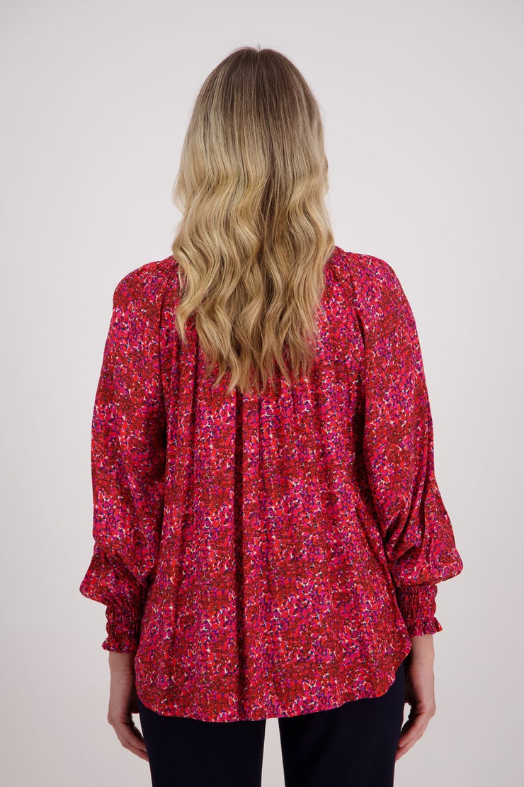 Briarwood Hollis Top - Red Floral