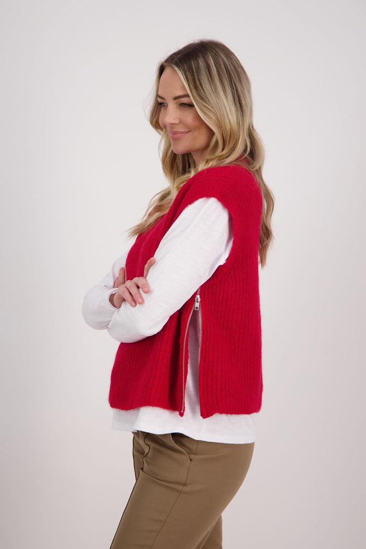 Briarwood Vickie Vest - Red COMING SOON