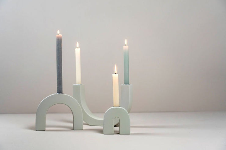 Arch Candle Holders - Set of 3