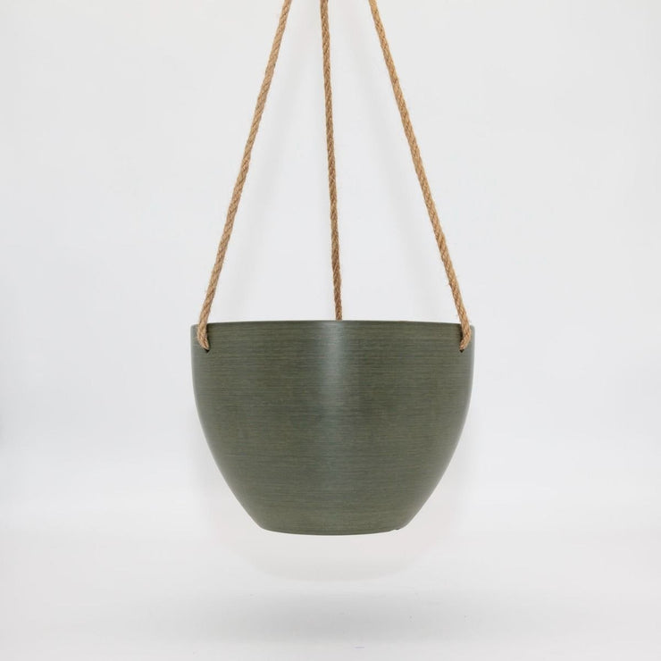 Large Columbia Hanging Pot Olive