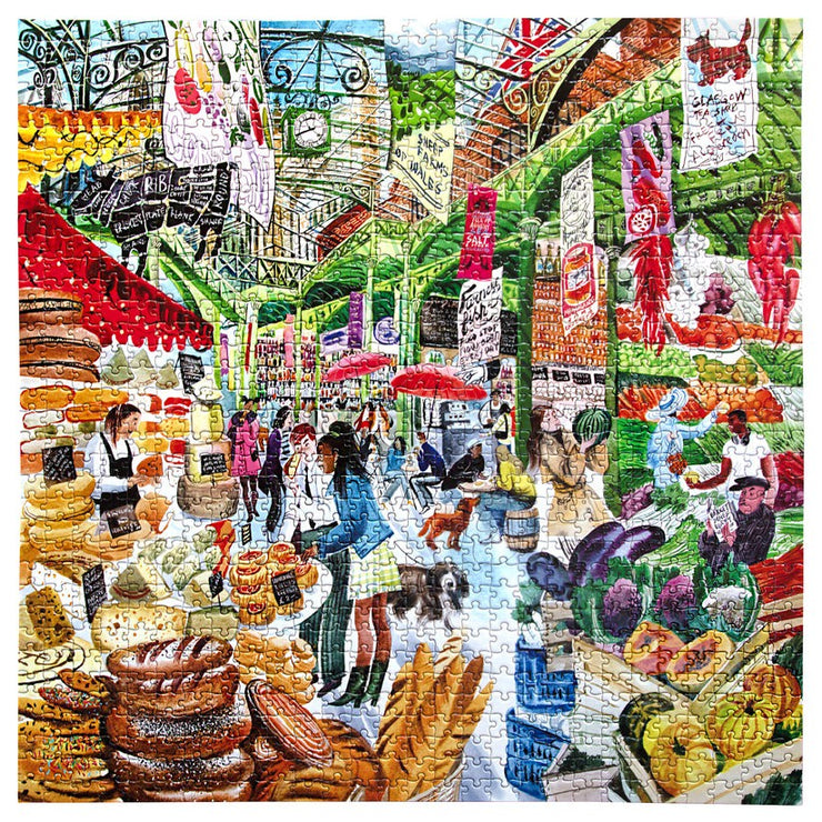 1000 Piece Puzzle - London Market