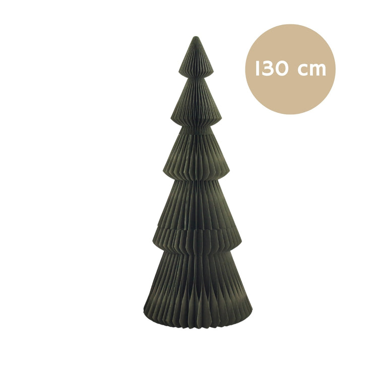 Evergreen Standing Tree Olive Green - 130cm