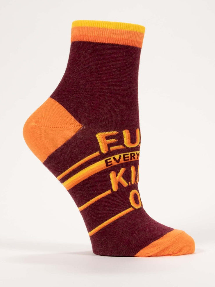 Womens Ankle Socks - F** Everything