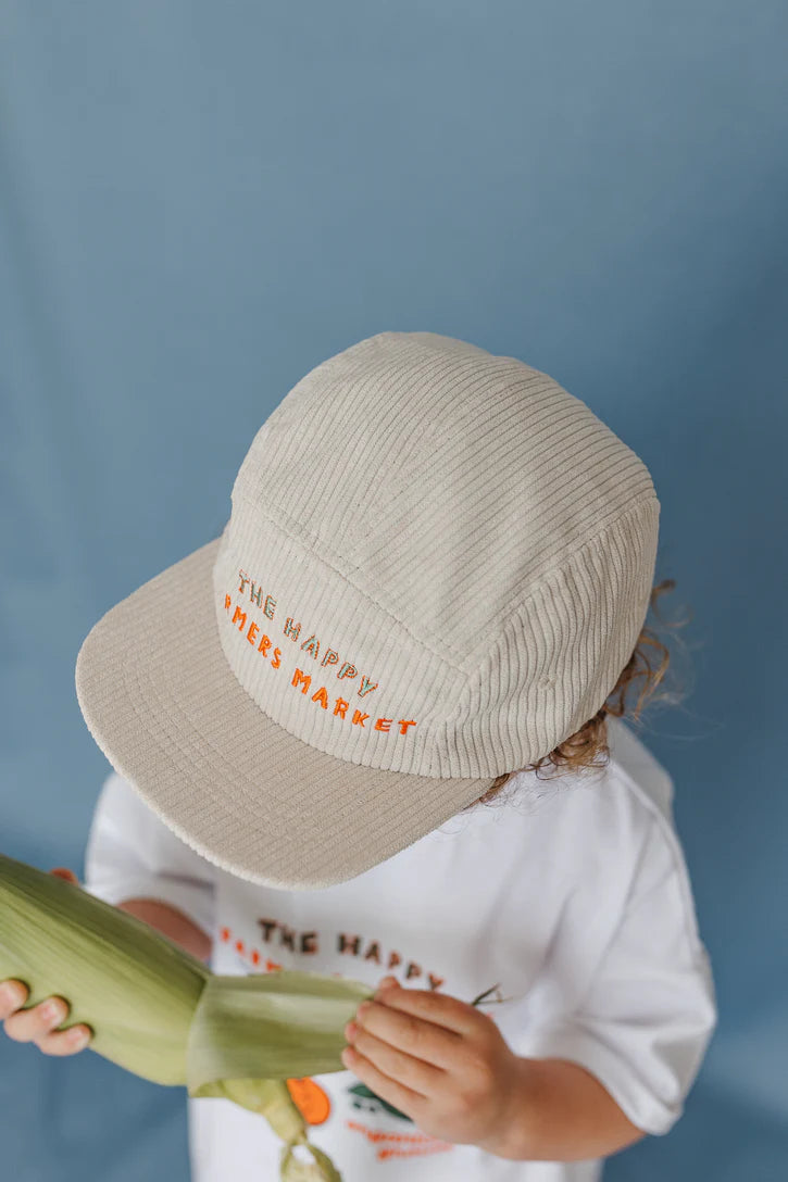 "The Happy Fathers Market" Corduroy Cap