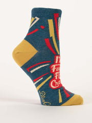 Womens Ankle Socks - Firecracker