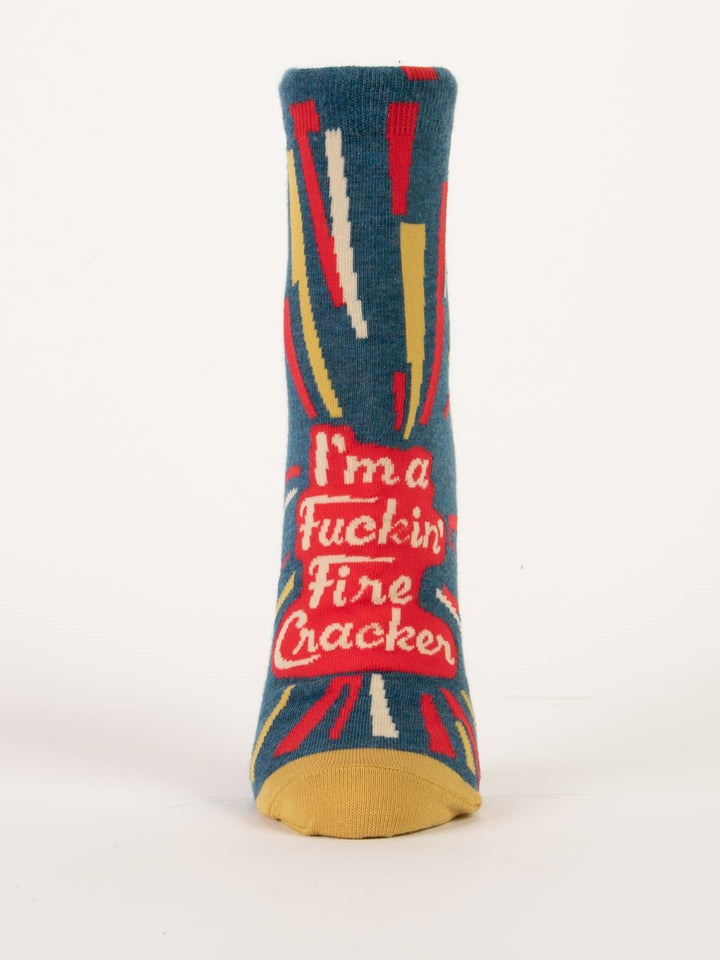 Womens Ankle Socks - Firecracker