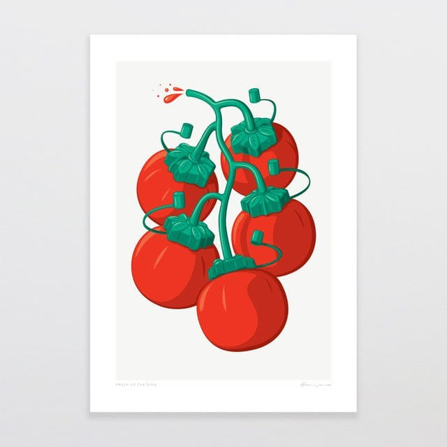 Glenn Jones Print - Fresh off the Vine