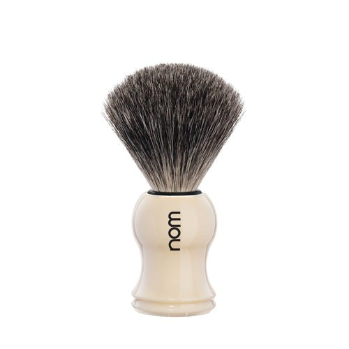 Nom Badger Brush - Ivory