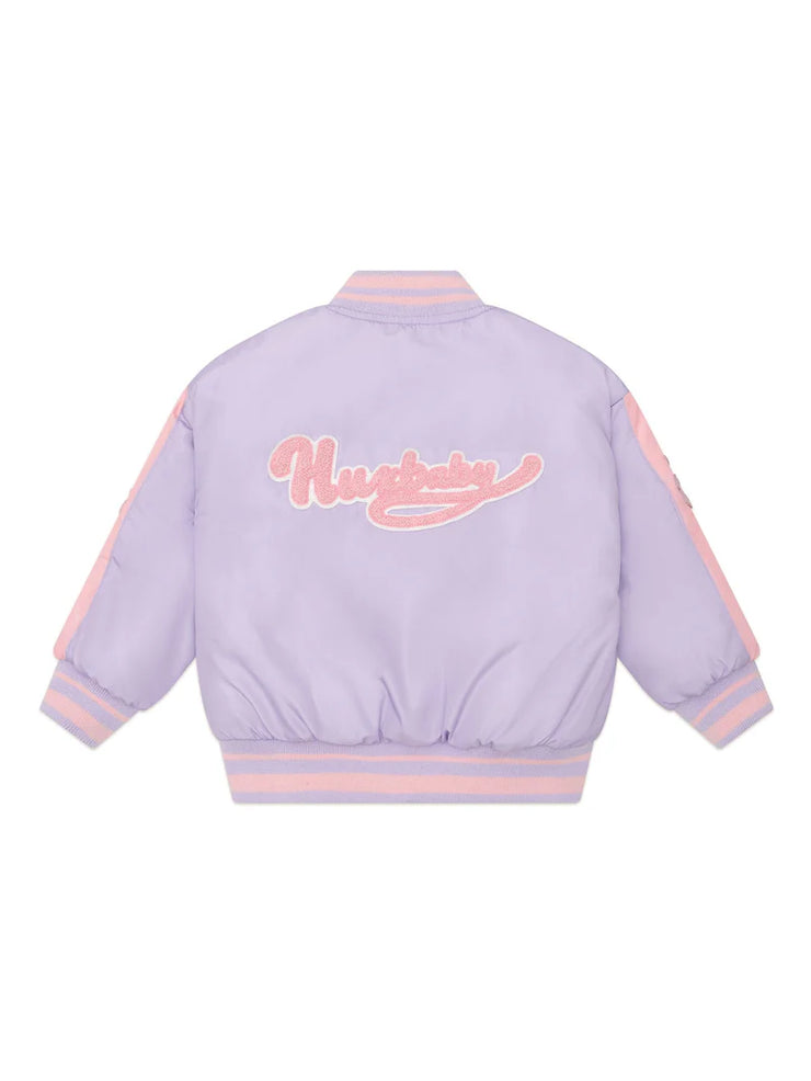 Orchid Hux Varsity Jacket