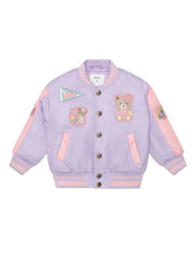 Orchid Hux Varsity Jacket