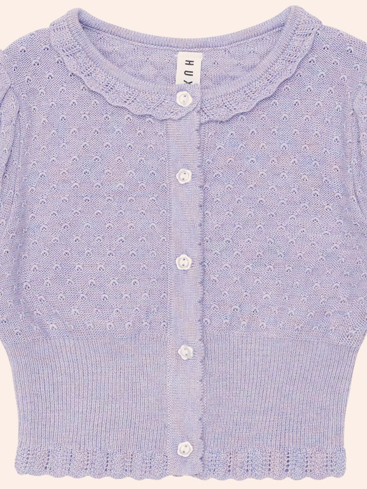 Pointelle Sparkles Cardi